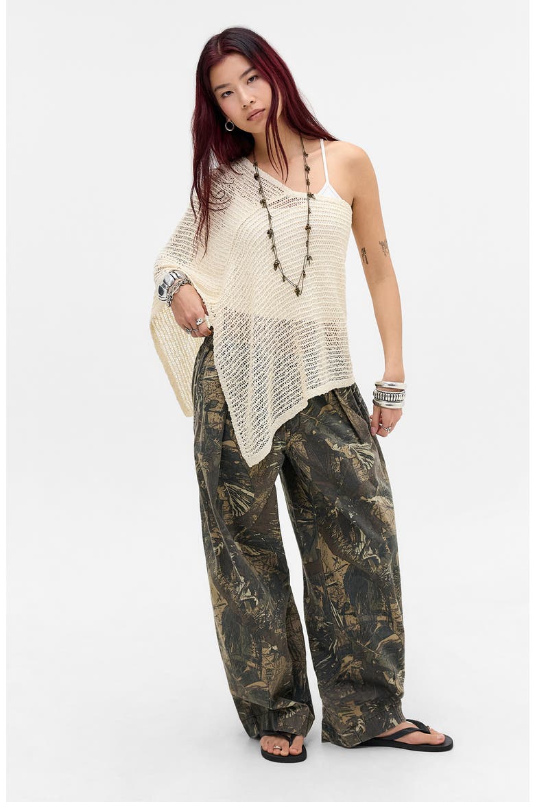 Bobbi Camouflage Pants, Alternate, color, BROWN