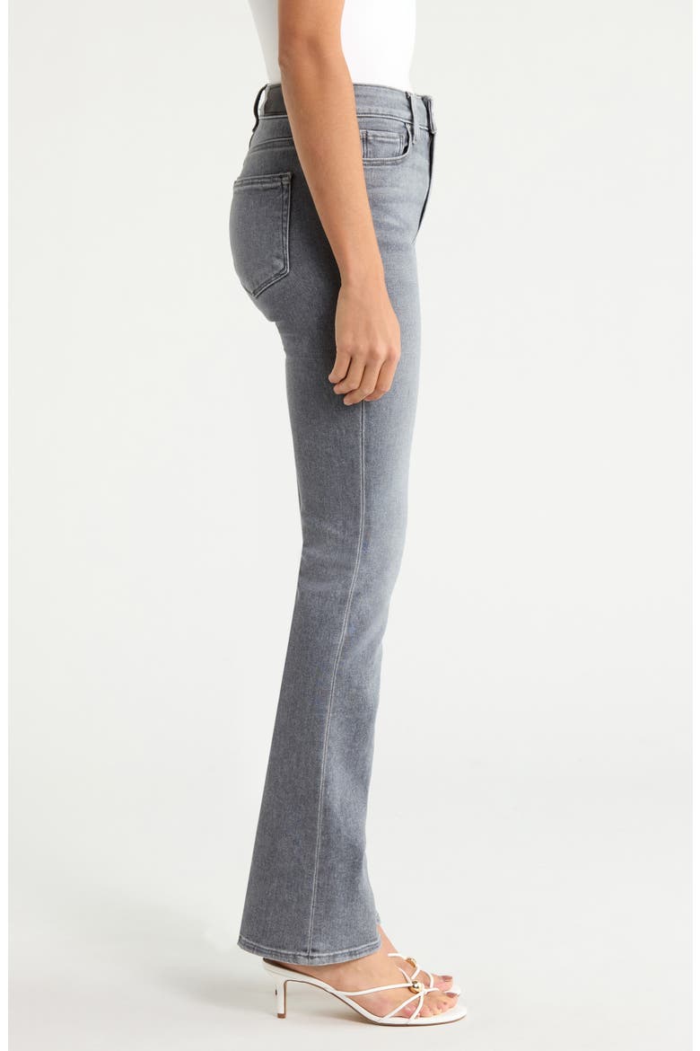 Laurel Canyon High Waist Flare Jeans, Alternate, color, SMOKEY GREY