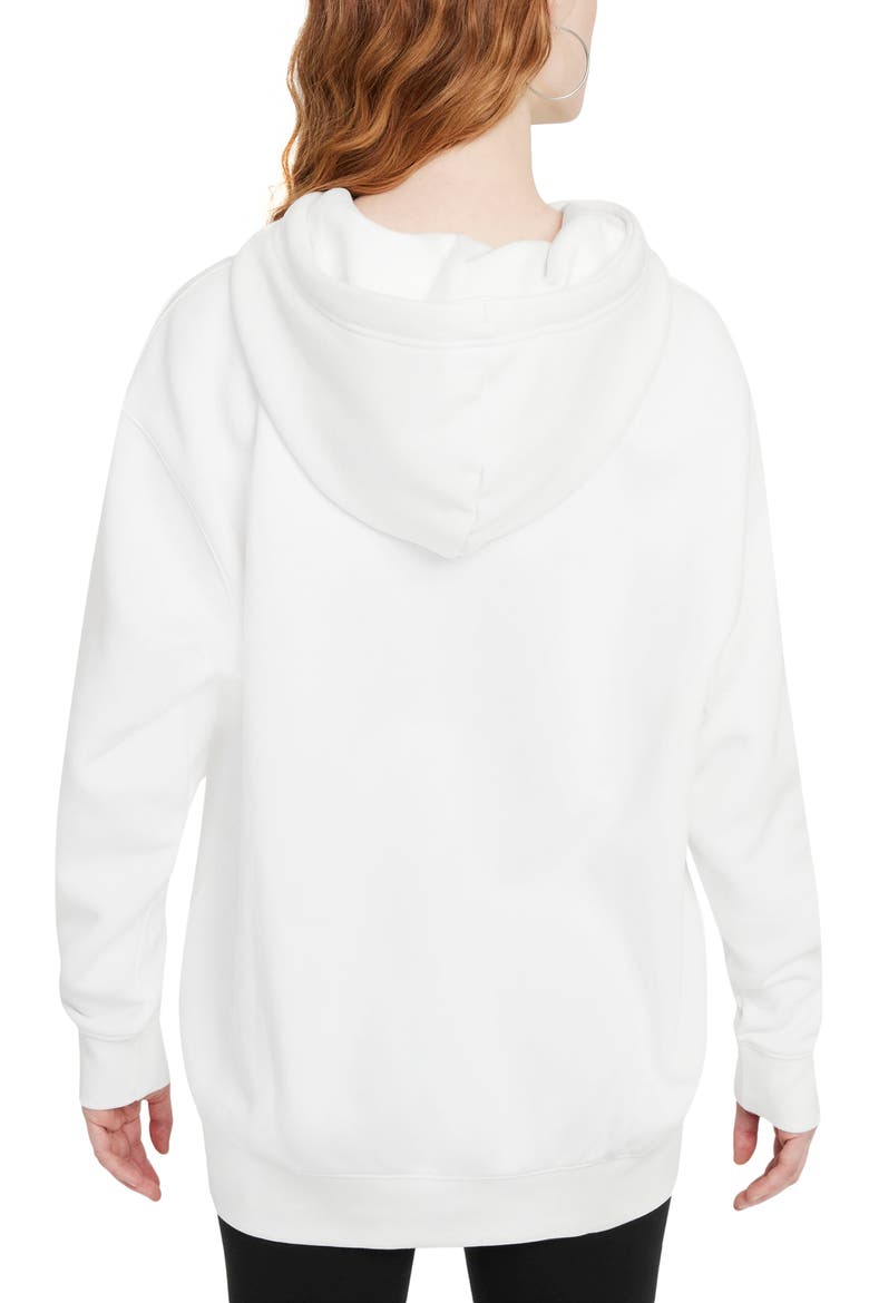 Sportswear Collection Essentials Oversize Hoodie, Alternate, color, WHITE/ BLACK