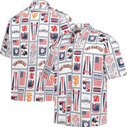Reyn Spooner Men's Reyn Spooner White San Francisco Giants Americana Button-Up Shirt
