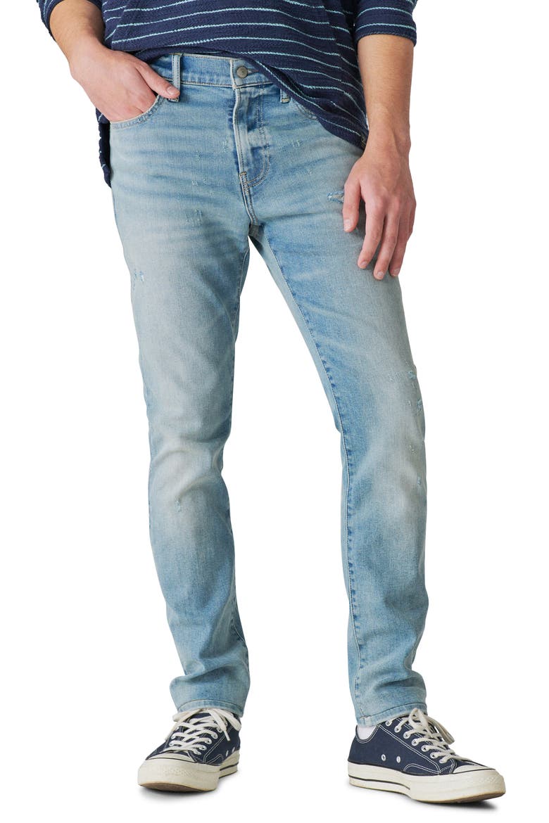 100 Skinny Jeans, Main, color, HUDSON