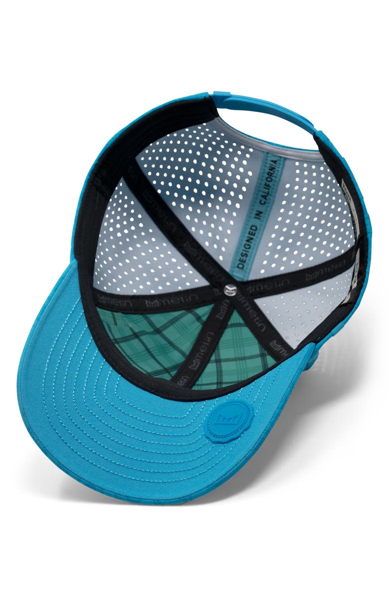Melin A-Game Links Hydro Performance Snapback Hat, Alternate, color, Electric Blue