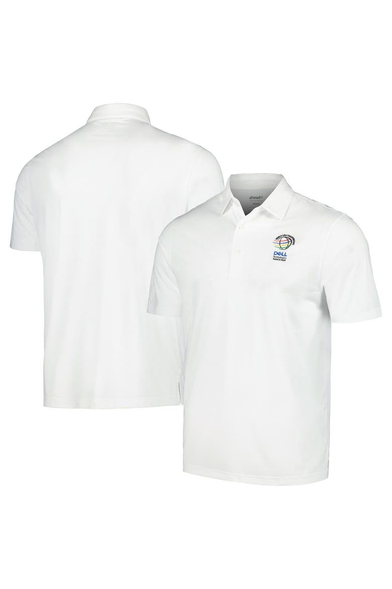 Men's Ahead White WGC-Dell Technologies Match Play Contender Polo, Main, color, White
