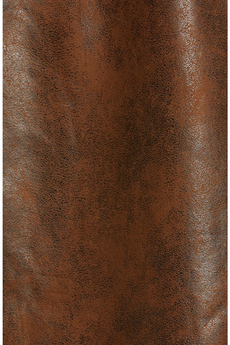 Jetz Faux Shearling Coat, Alternate, color, CHOCO BROWN SHEARLING
