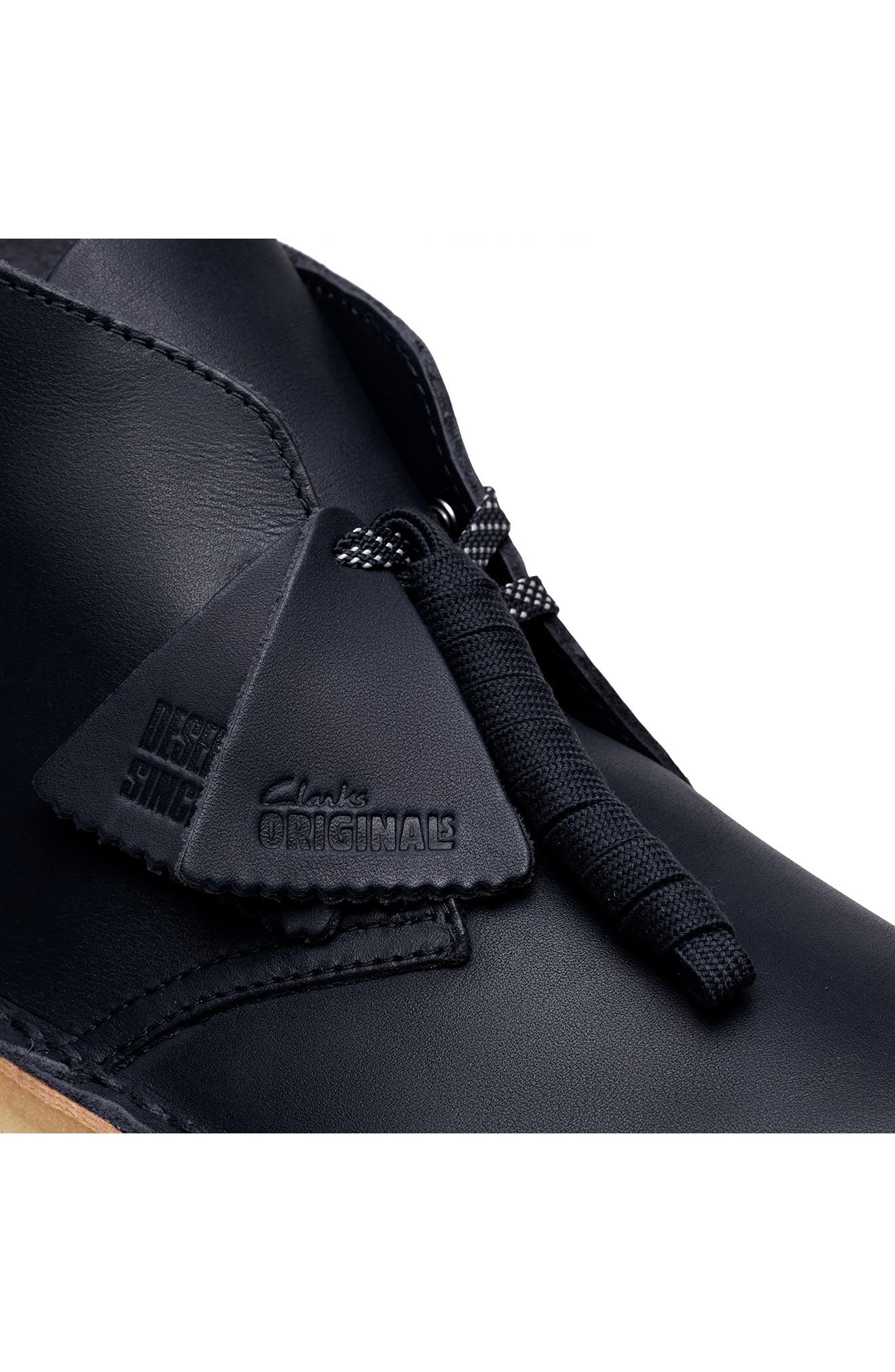 Clarks<sup>®</sup> Desert Chukka Boot, Alternate, color, Navy Leath