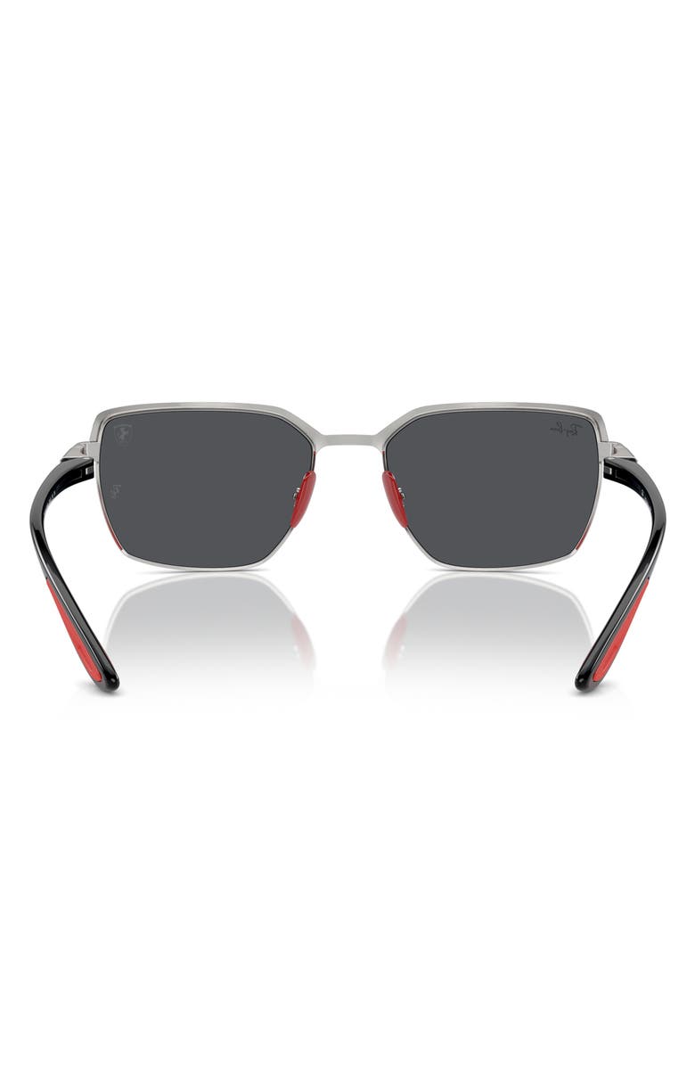 Ray-Ban x Ferrari Scuderia 58mm Square Sunglasses, Alternate, color,
