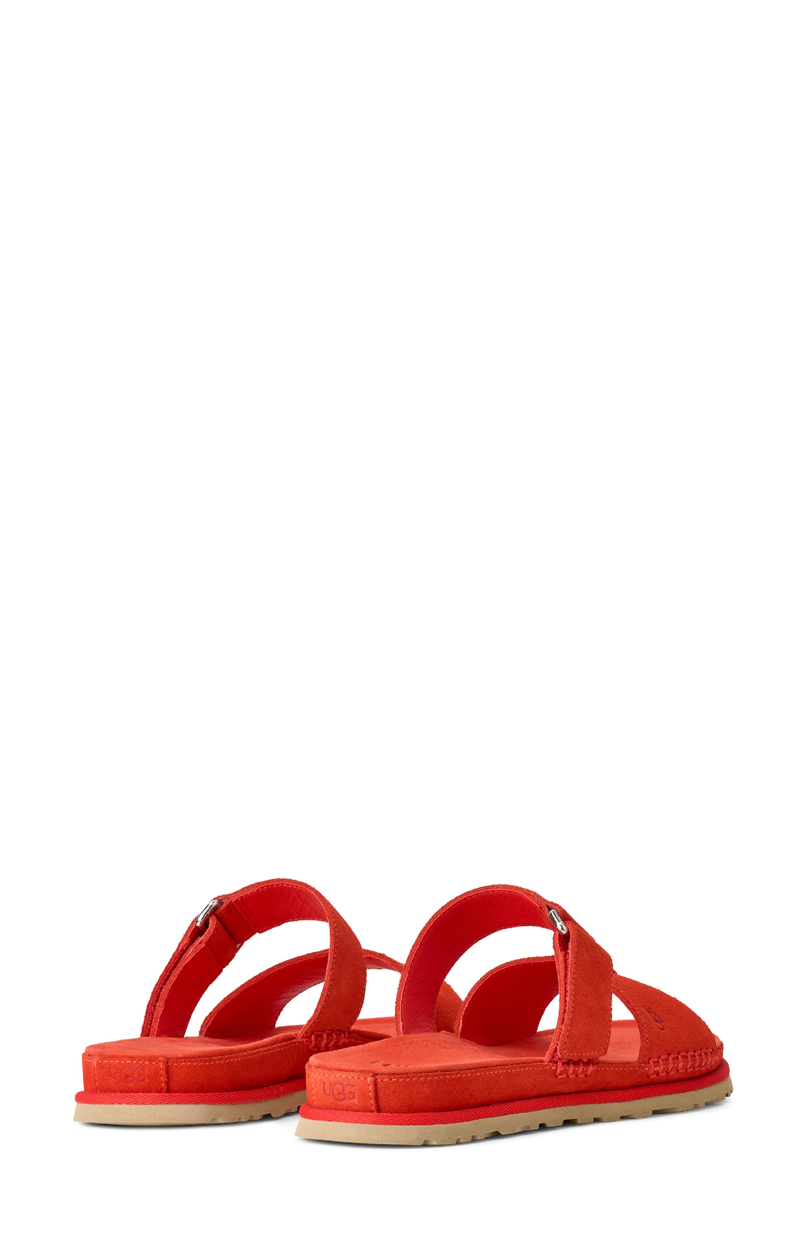 GoldenGaze Slide Sandal, Alternate, color, RED PEPPER