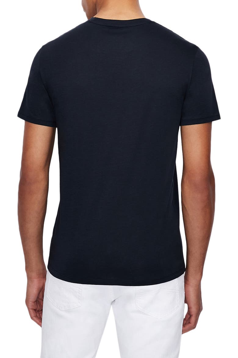 Navy Crewneck T-Shirt, Alternate, color, NAVY