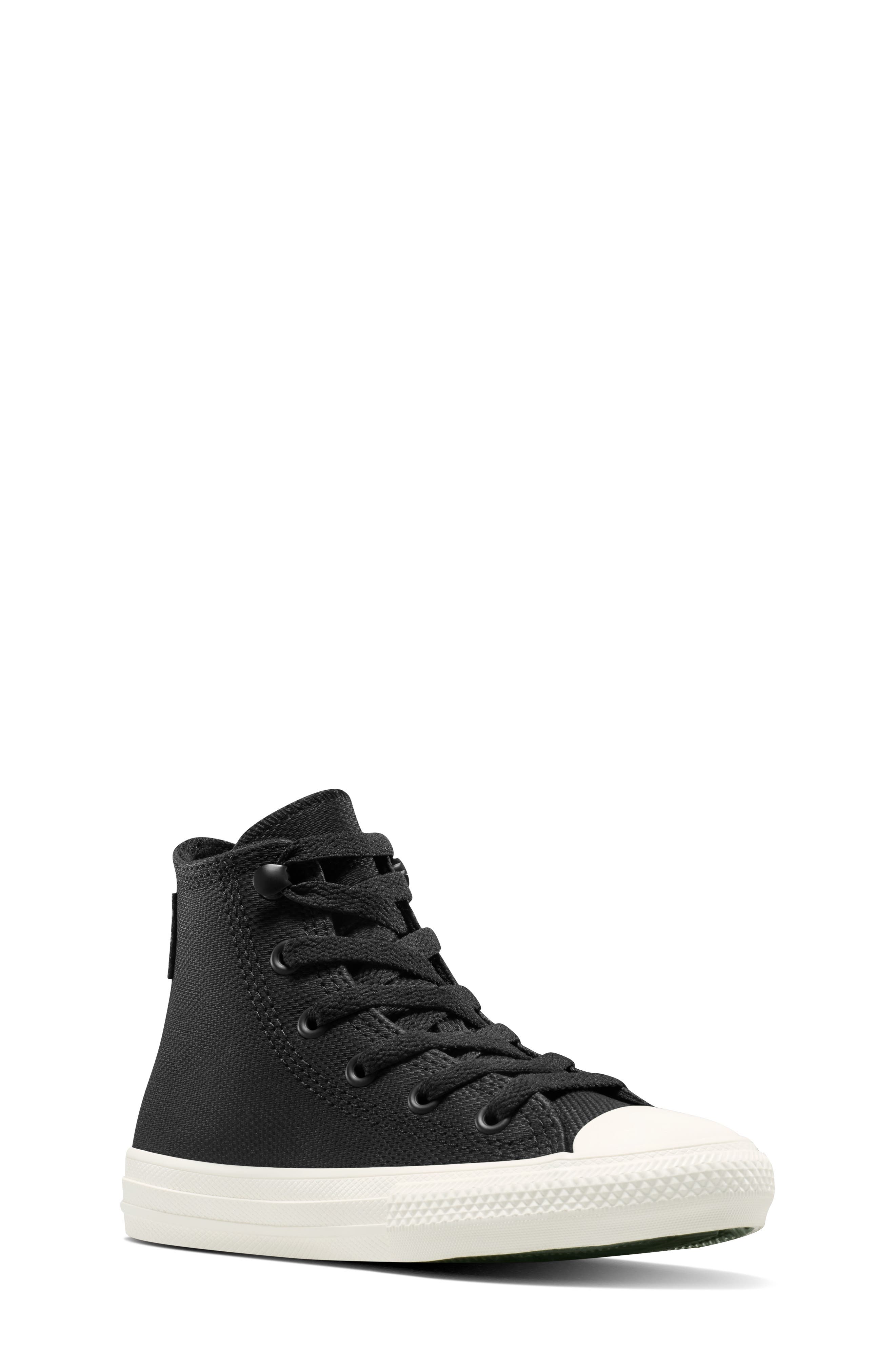 Converse Kids' Chuck Taylor All Star Waterproof TecTuff High Top Sneaker, Main, color, Black/ Cold Stare/ Egret