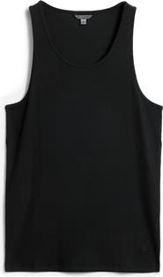 John Varvatos Olin Rib Cotton & Lyocell Blend Tank
