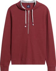 johnnie-O Zoeller Textured Half Zip Hoodie
