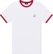 Dalix Mens Ghost Jersey Ringer Tee