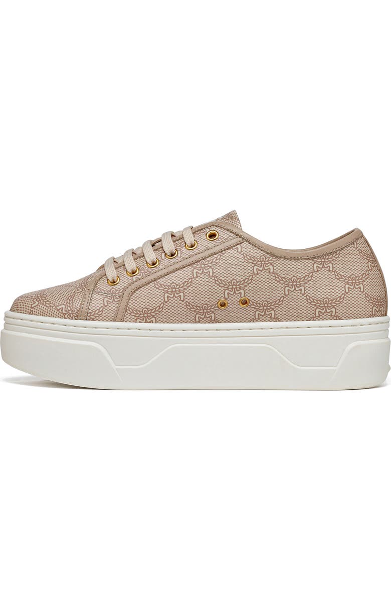 MCM Skyward Platform Sneaker, Alternate, color,