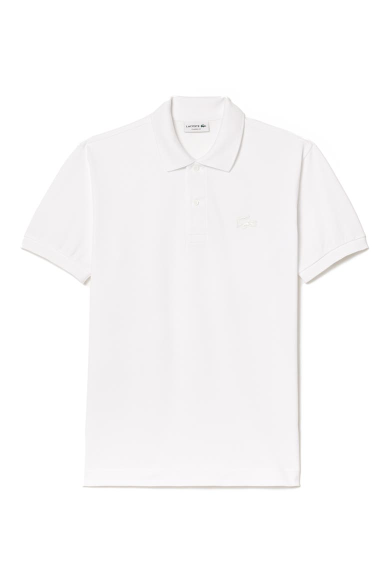 Small Croc Polo, Alternate, color, WHITE