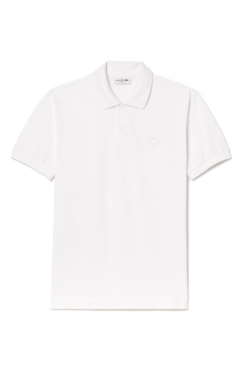 Lacoste Small Croc Polo, Alternate, color, White