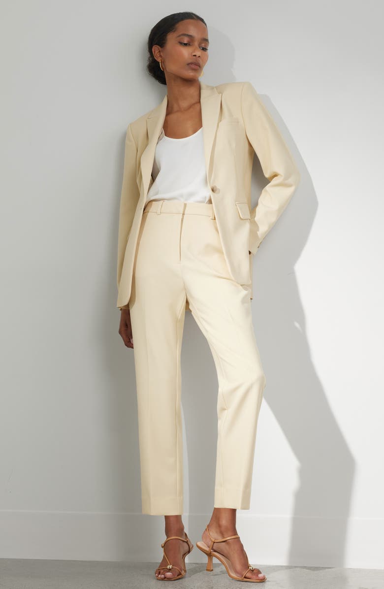 Nordstrom The Ingrid Classic Fit Blazer, Alternate, color, Yellow Mist