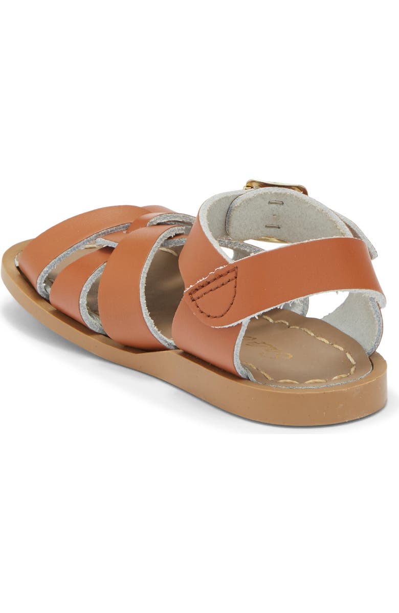 Salt Water Sandals by Hoy Kids' Salt Water Ankle Strap Sandal, Alternate, color, Tan