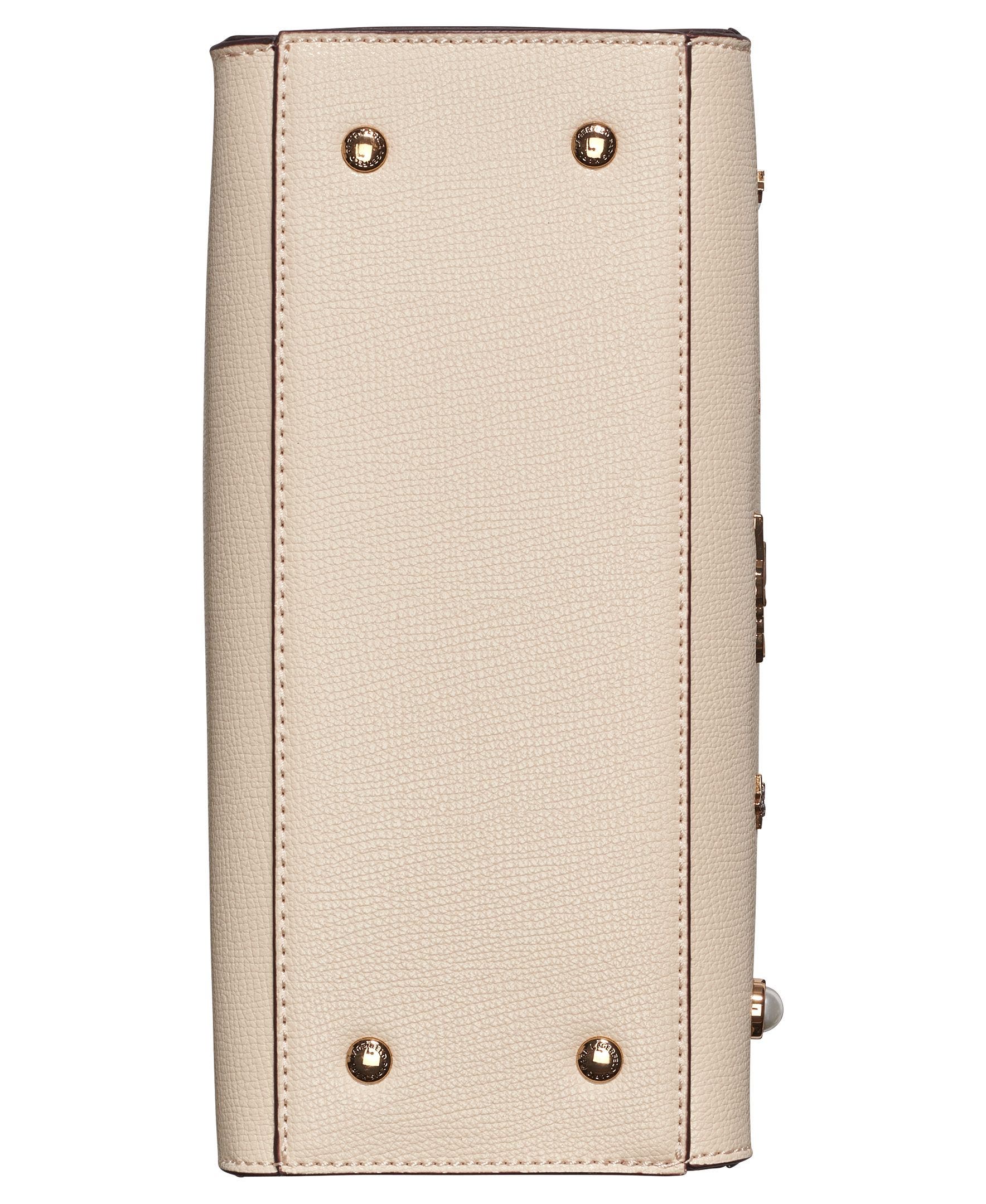 KARL LAGERFELD PARIS Maybelle Satchel, Alternate, color, Neutral Multi (Brie)