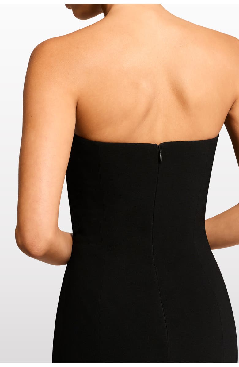 Jenny Packham Lust Strapless Maxi Dress, Alternate, color, Liquorice