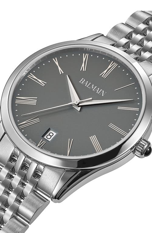 Balmain Classic R Grey Bracelet Watch, 41mm