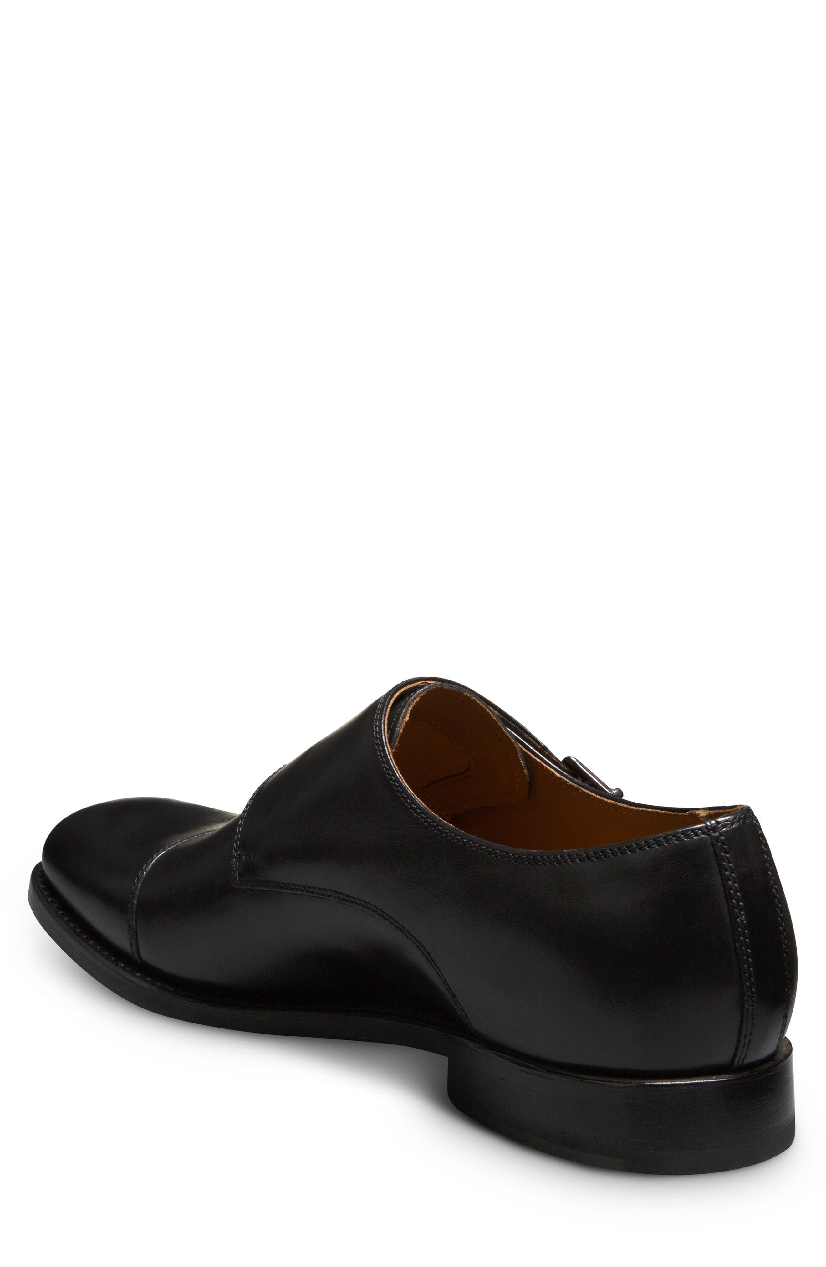Allen Edmonds Pierce Monk Strap Shoe, Alternate, color, Black
