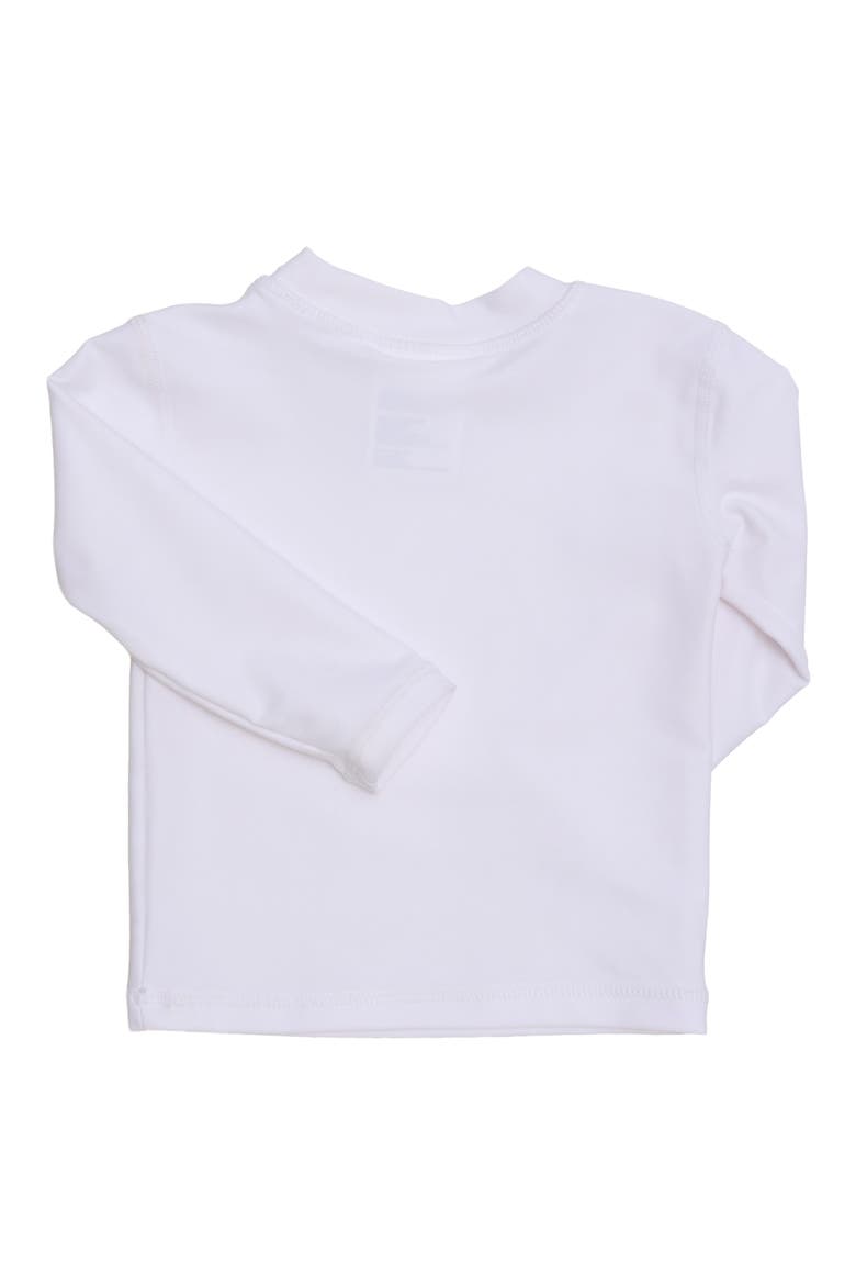 Kids' Long Sleeve Rashguard, Alternate, color, WHITE