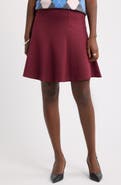Caslon® Ponte Miniskirt