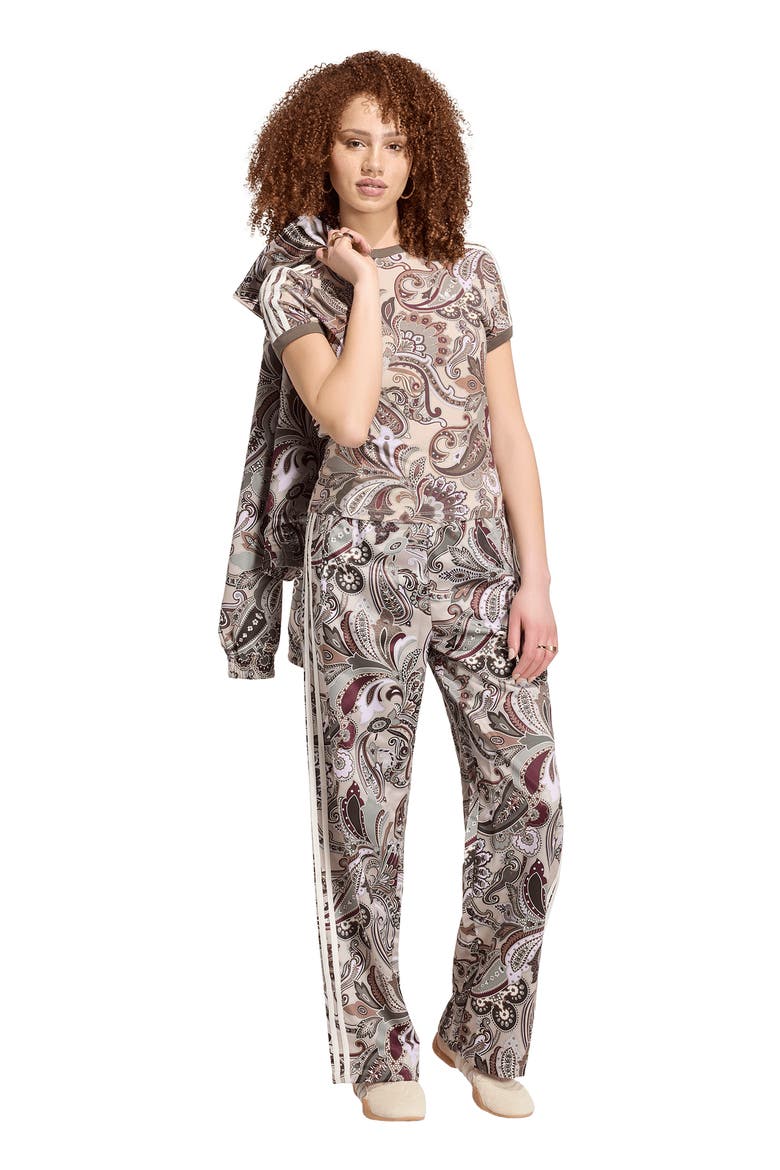 Firebird Paisley Print Track Pants, Alternate, color, MULTICOLOR/ KHAKI THREE