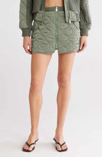 Simkhai Ripley Onion Quilted Miniskirt