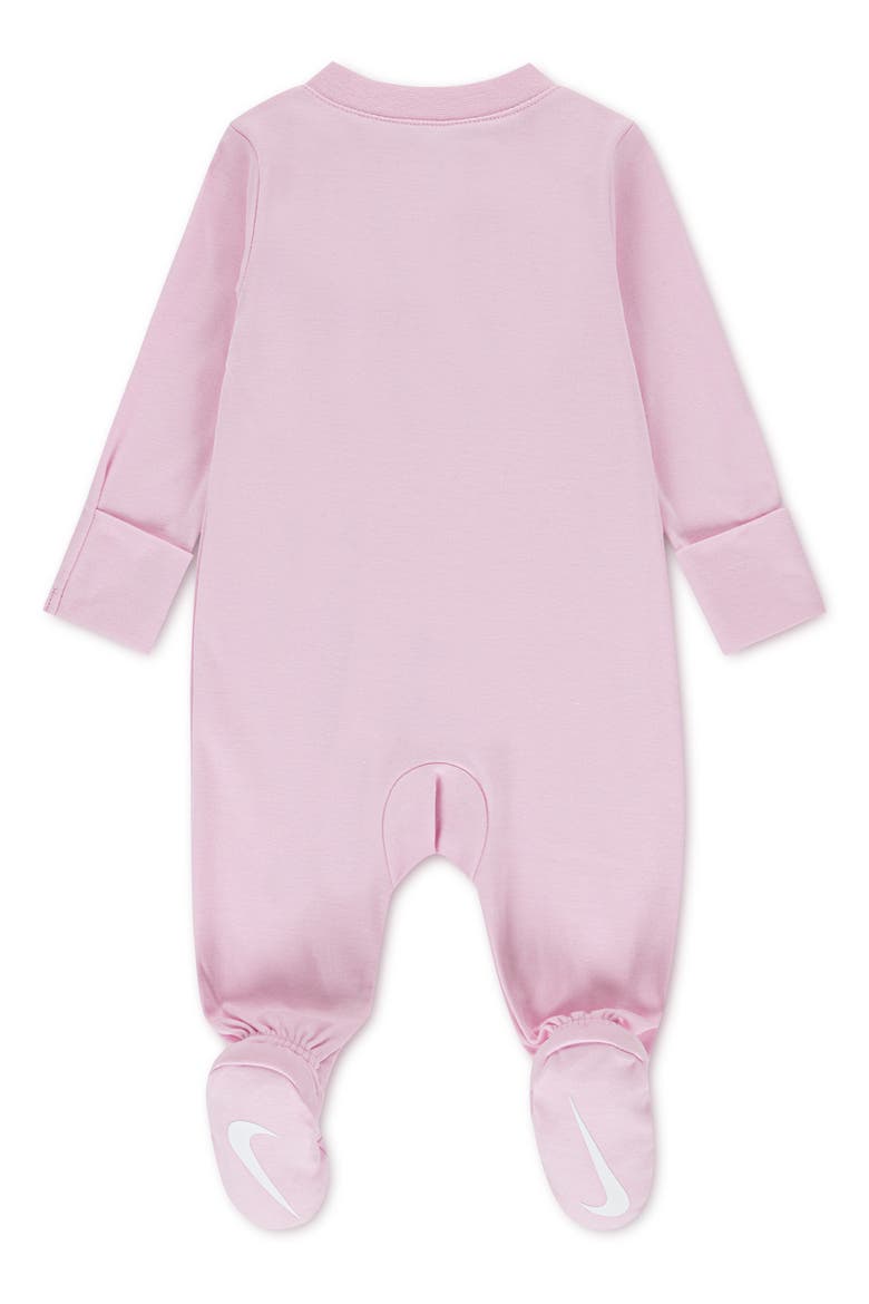 Essentials French Terry Footie, Alternate, color, A9YPINK FO