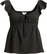 BP. Flutter Sleeve Top
