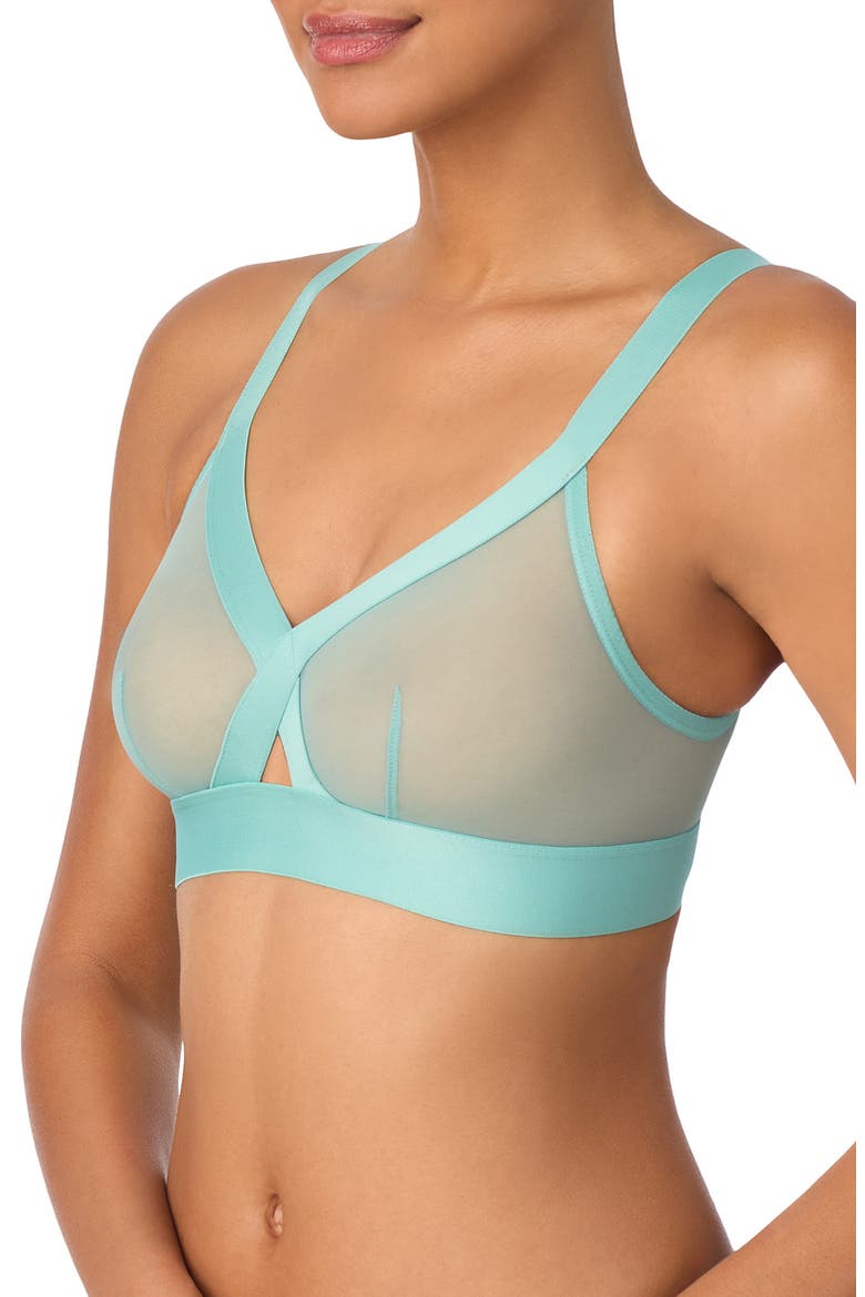 Sheers Wireless Bralette, Alternate, color, AQUIFER