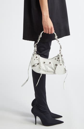 【BALENCIAGA】LE CAGOLE SMALL SHOULDER BAG Balenciaga Le Cagole Small Leather Shoulder Bag | Neiman Marcus