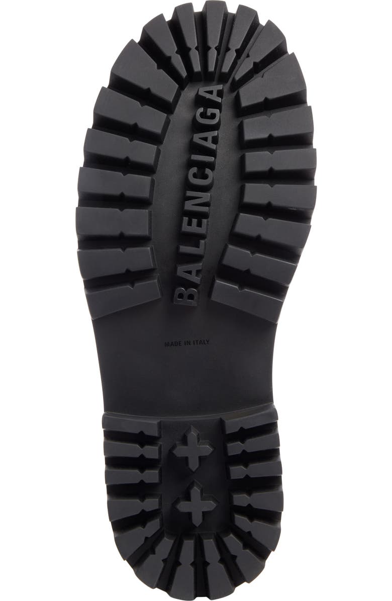 Balenciaga Strike Combat Boot, Alternate, color,