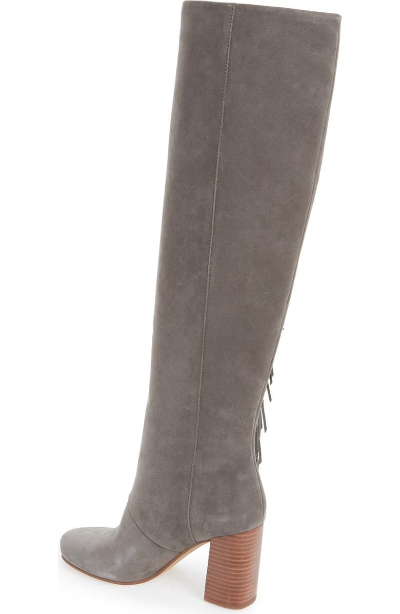 Sam Edelman 'Taylan' Over the Knee Fringe Boot, Alternate, color,