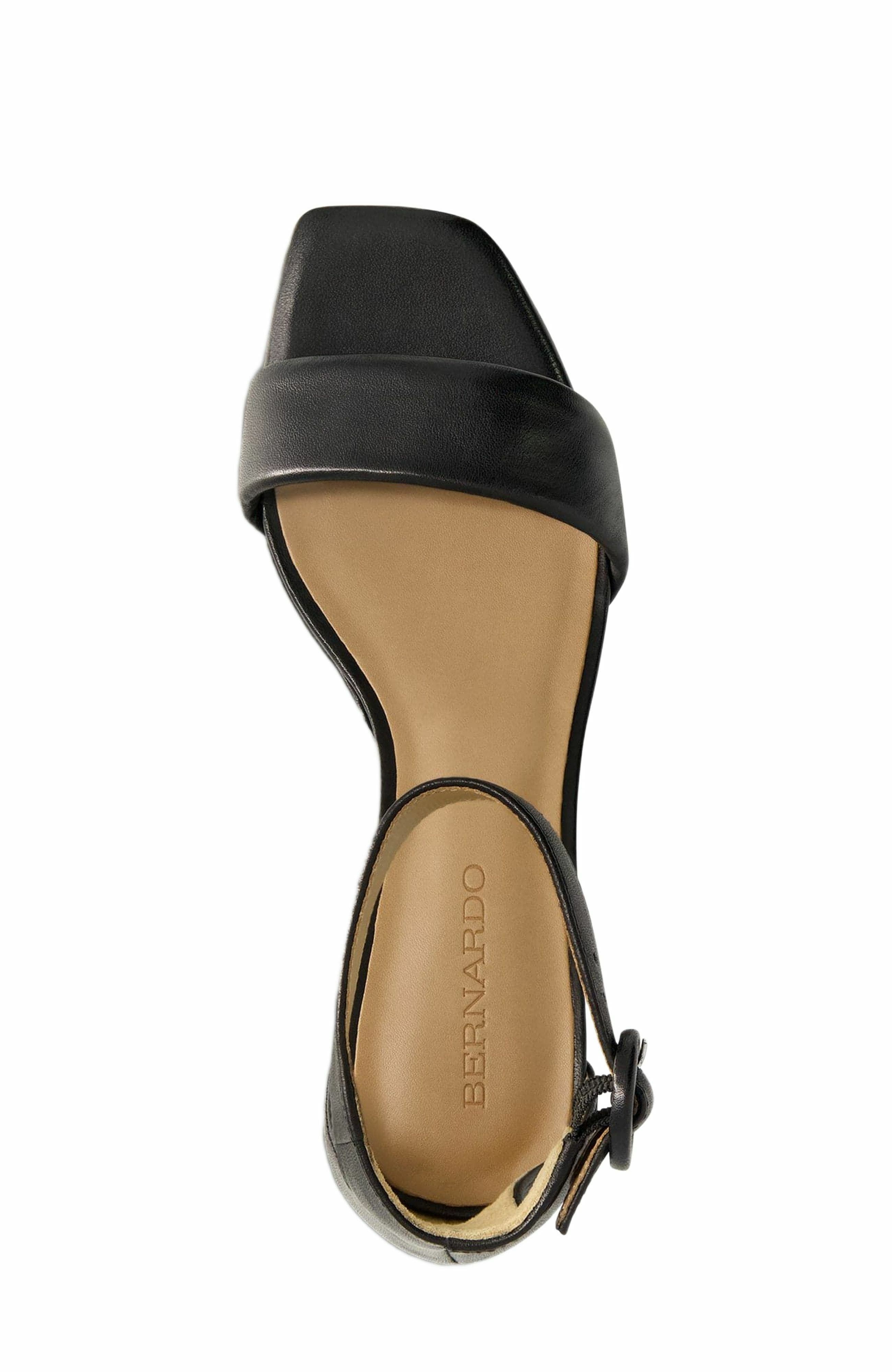 Carla Platform Sandal, Alternate, color, BLACK