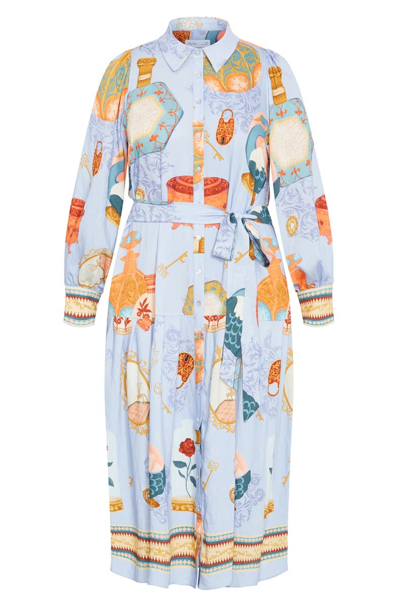 City Chic Stellar Beauty Long Sleeve Maxi Dress, Alternate, color, 