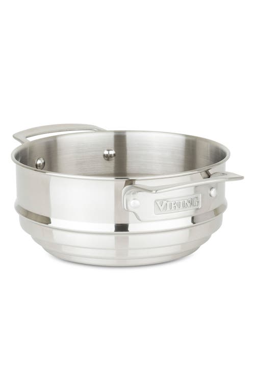 Viking Universal Stockpotck & Steamer Set In Stainless Steel