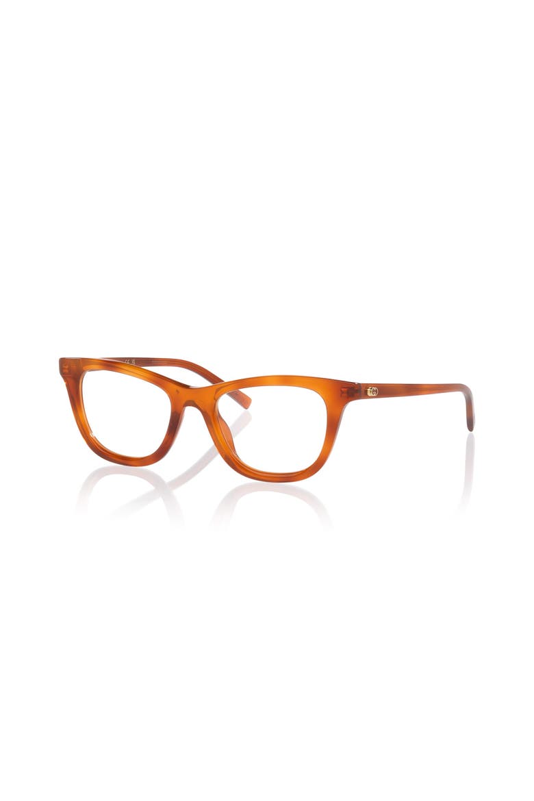 50mm Cat Eye optical glasses, Main, color, Tortoise