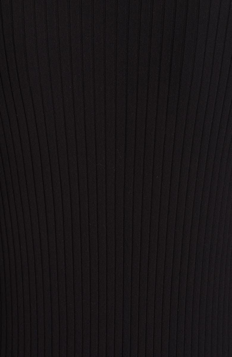 St. John Collection Flat Rib Knit Cardigan, Alternate, color, 