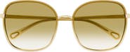 Chloé 56mm Gradient Square Sunglasses