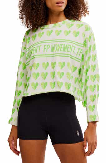 Free People FP Movement Inspire Layer Logo Long Sleeve T-Shirt
