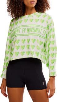 Free People FP Movement Inspire Layer Logo Long Sleeve T-Shirt