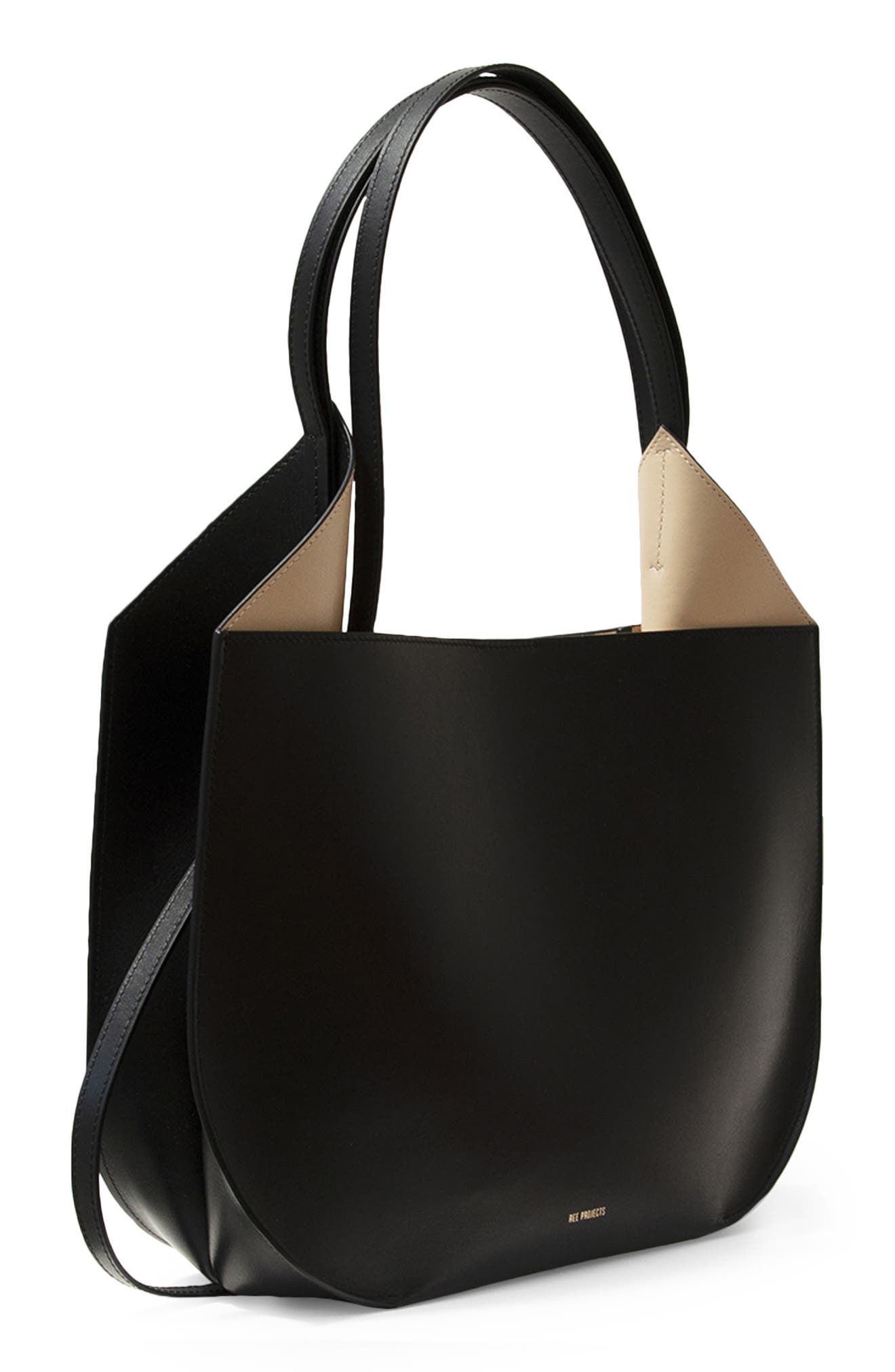 Ree Projects Helene Leather Hobo Bag, Alternate, color, 