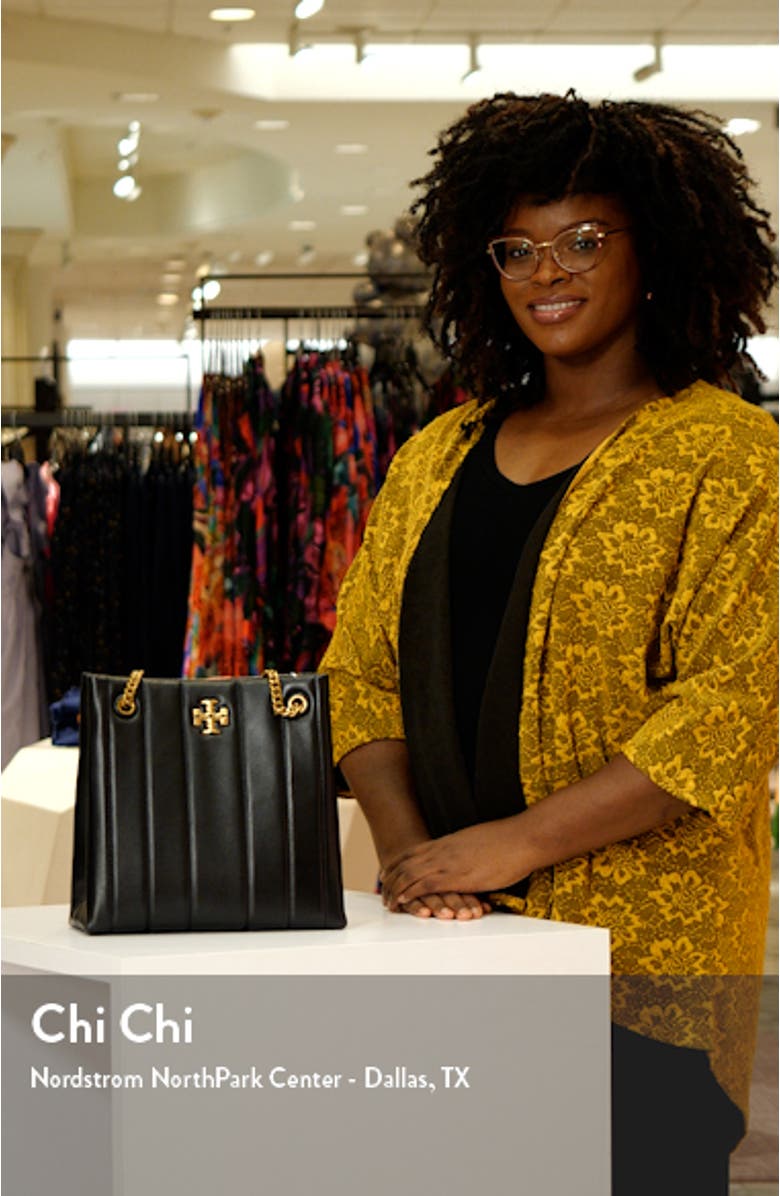 Kira Quilted Leather Tote, sales video thumbnail