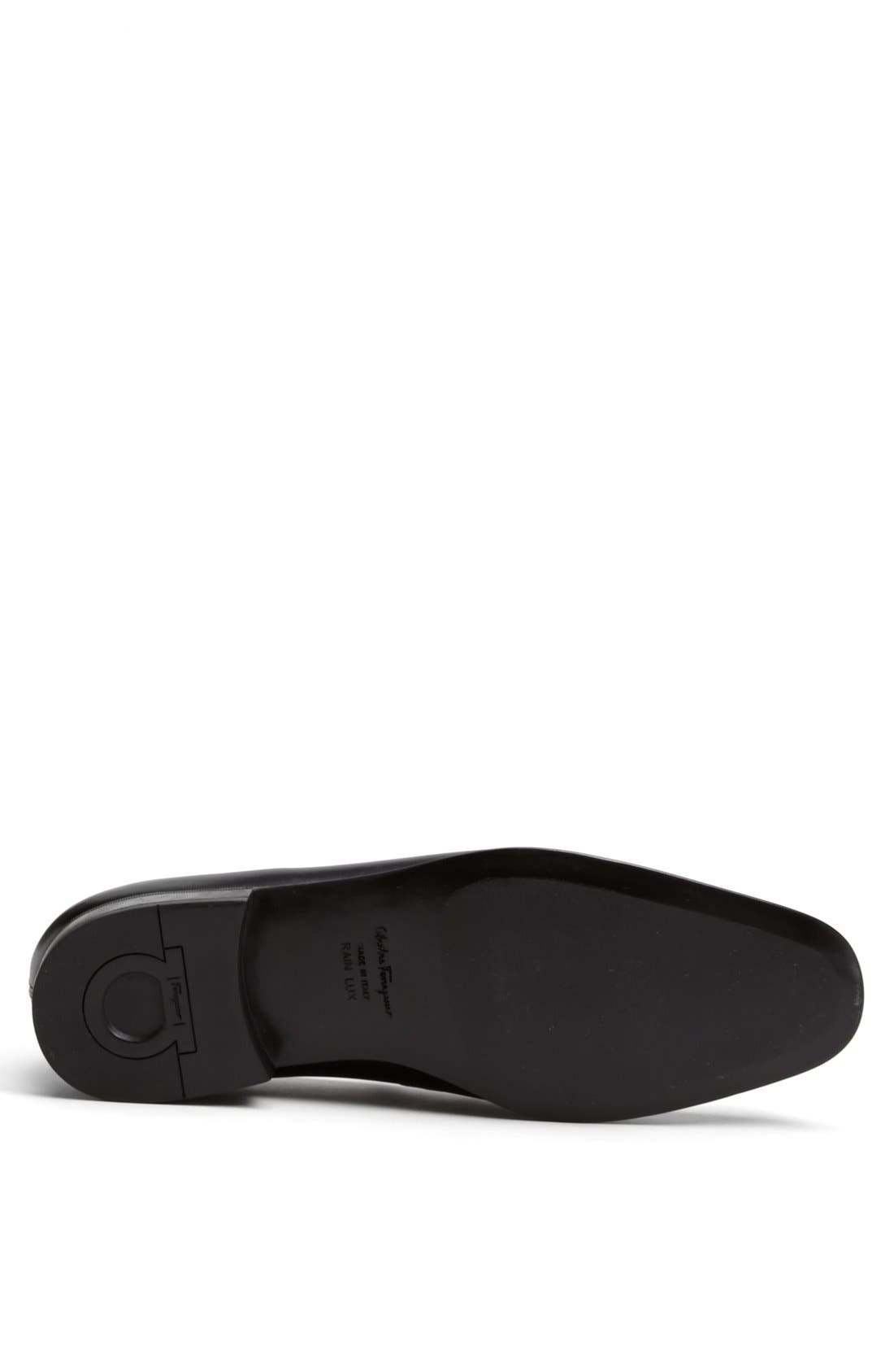 Salvatore Ferragamo 'Francisco' Loafer, Alternate, color, BLACK