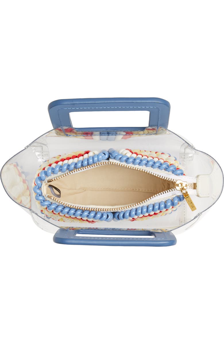 STAUD Mini Shirley Telephone Transparent Handbag, Alternate, color,