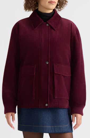 Bente Corduroy Padded Boyfriend Jacket