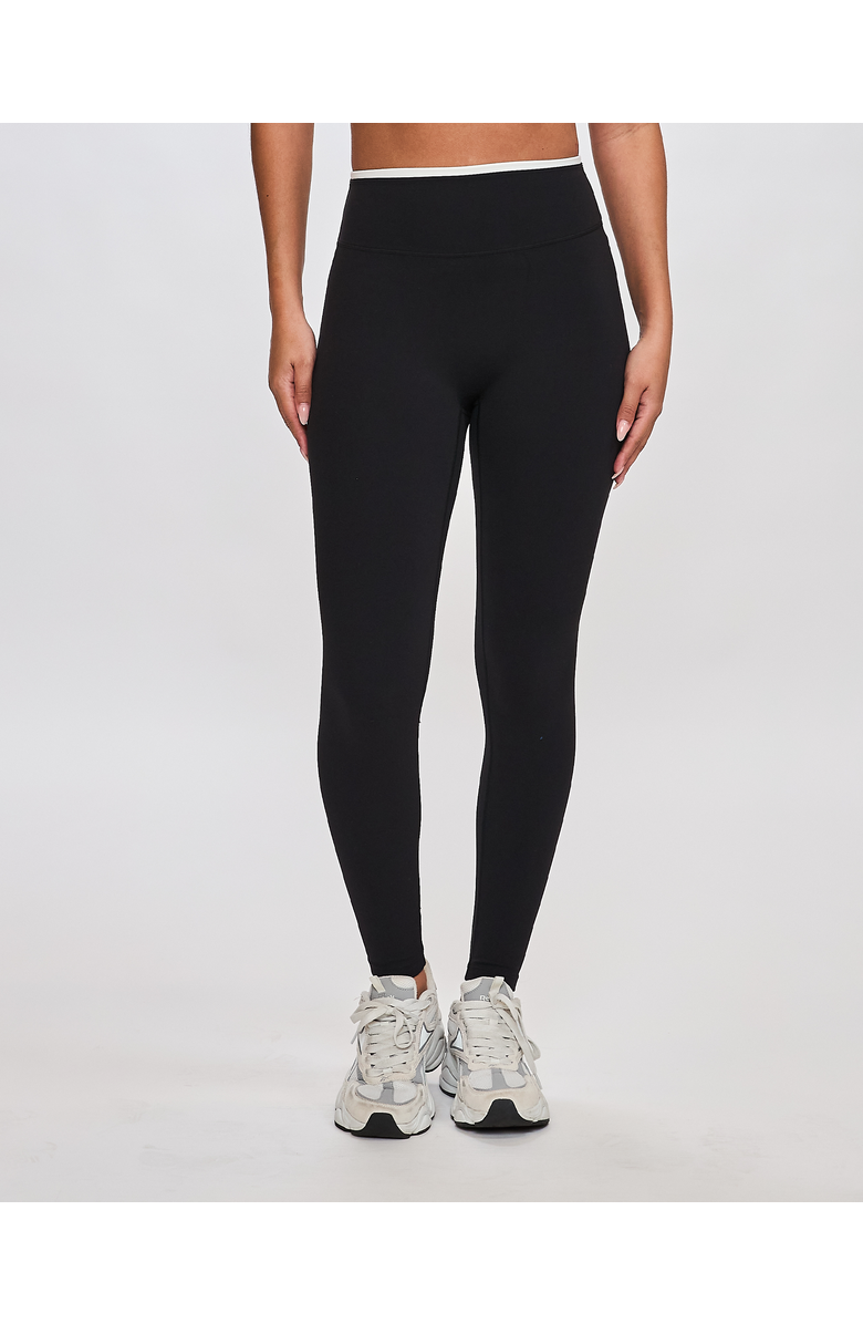 Rebody Active ReLuxe Isola High Rise Legging, Main, color, Black/White