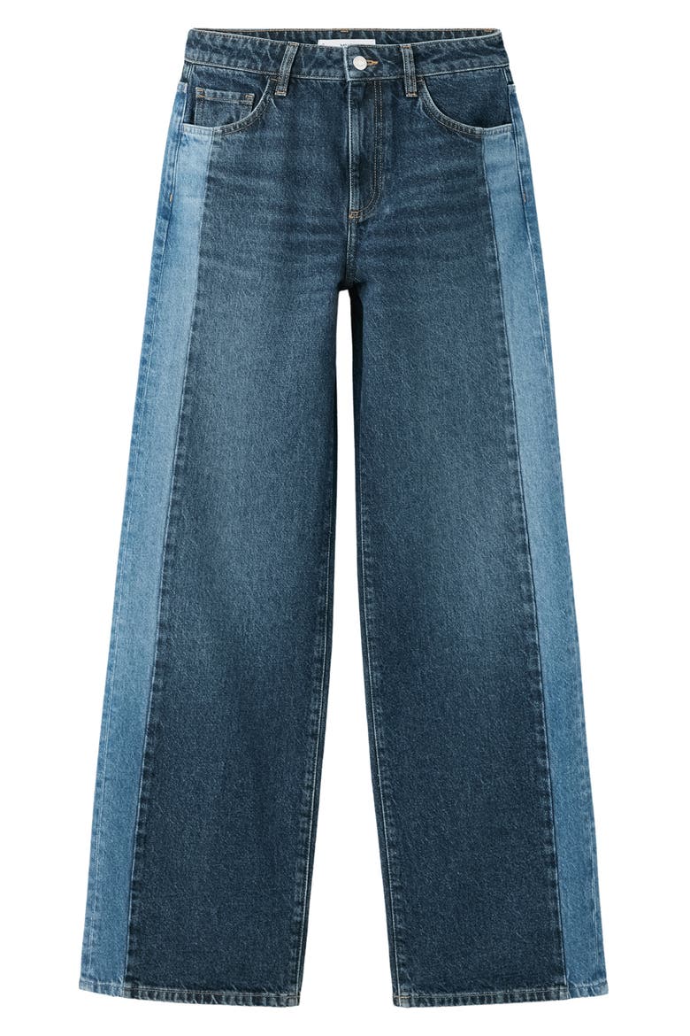 Remira High Waist Wide Leg Jeans, Main, color, DARK BLUE